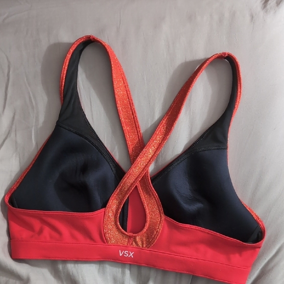 Victoria's Secret Red Sports Bra - Picture 2 of 4